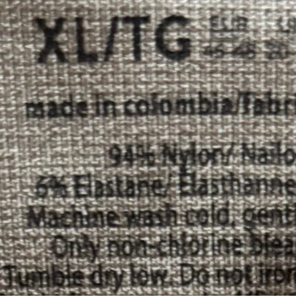 SPANX Green Camo Leggings size XL New - Picture 4 of 4